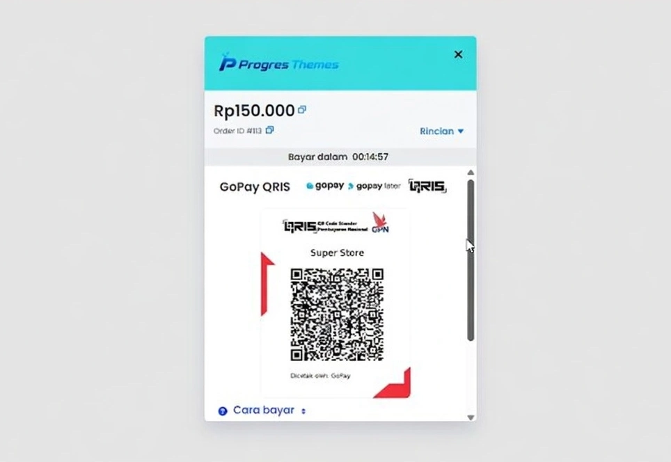 scan qris pembayaran